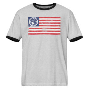 APD Flag ringer t-shirt